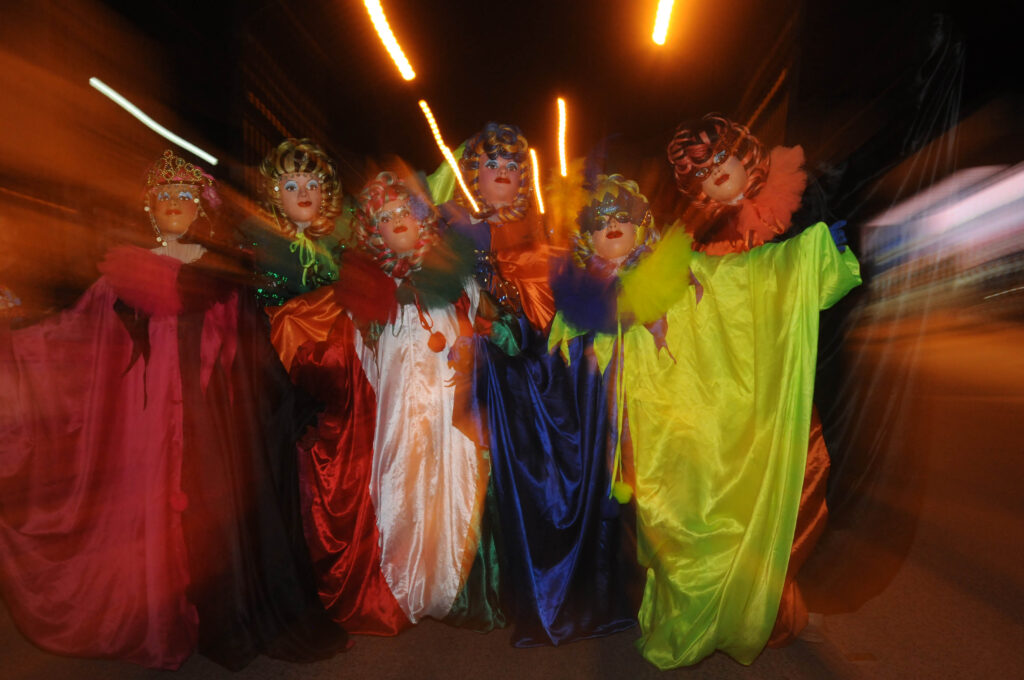Cortejo Marim dos Caetés em Itamaracá, no Carnaval 2009