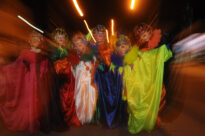 Cortejo Marim dos Caetés em Itamaracá, no Carnaval 2009