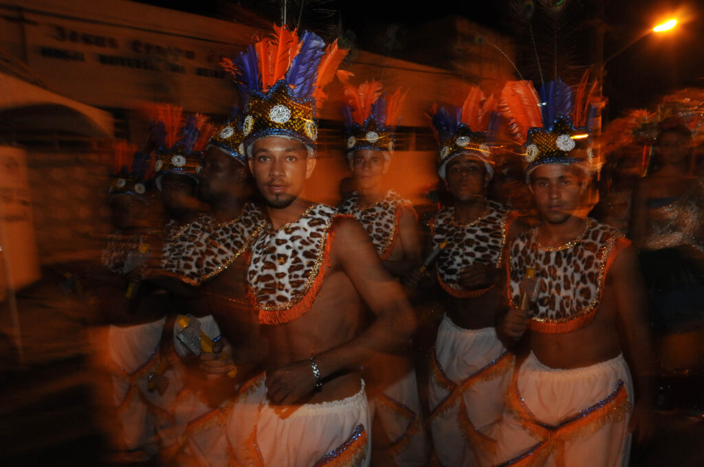 Cortejo Marim dos Caetés em Itamaracá, no Carnaval 2009