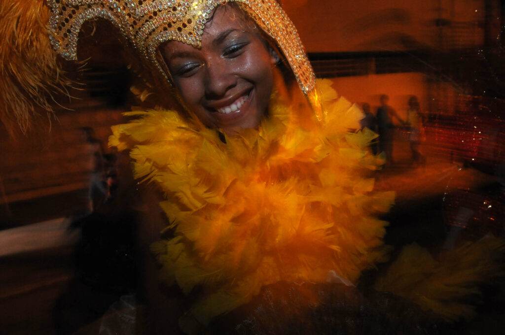 Cortejo Marim dos Caetés em Itamaracá, no Carnaval 2009