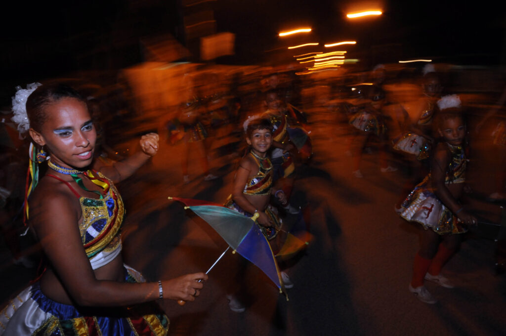 Cortejo Marim dos Caetés em Itamaracá, no Carnaval 2009