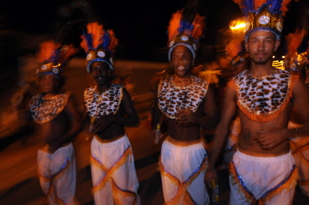 Cortejo Marim dos Caetés em Itamaracá, no Carnaval 2009