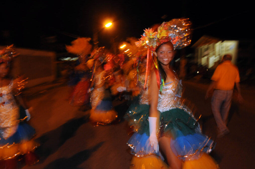 Cortejo Marim dos Caetés em Itamaracá, no Carnaval 2009