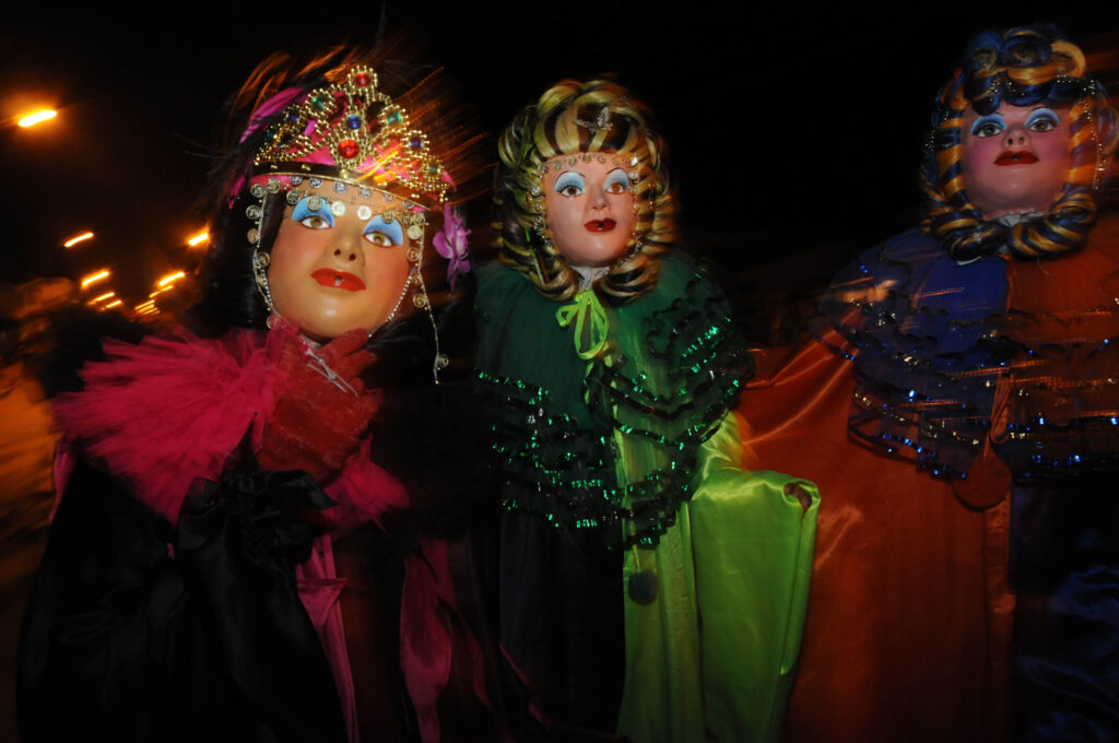 Cortejo Marim dos Caetés em Itamaracá, no Carnaval 2009