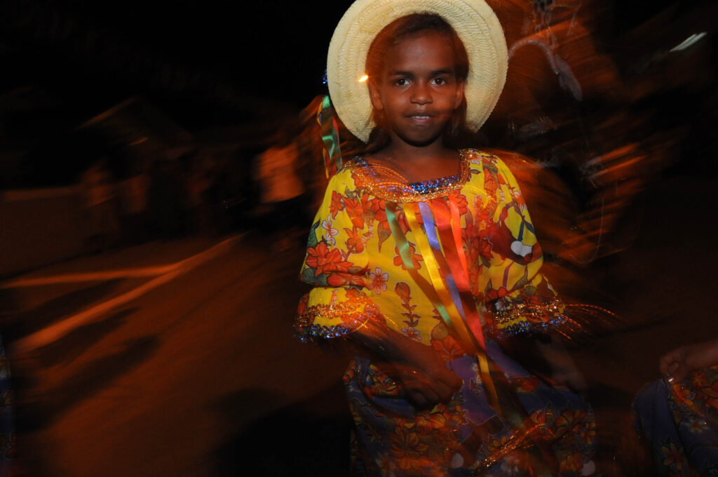 Cortejo Marim dos Caetés em Itamaracá, no Carnaval 2009