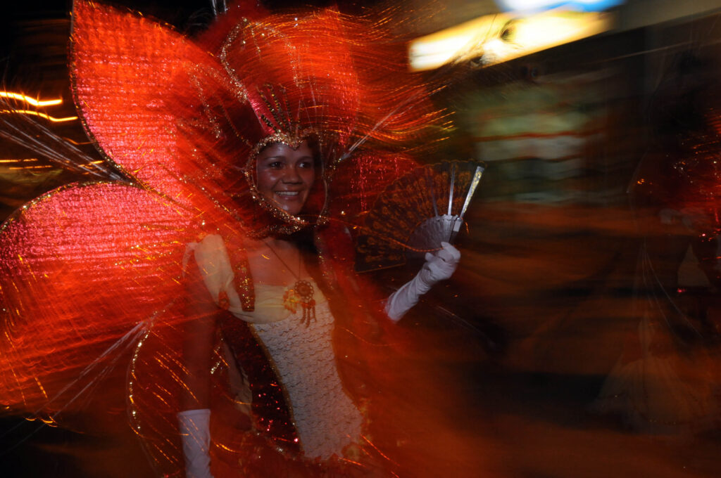 Cortejo Marim dos Caetés em Itamaracá, no Carnaval 2009