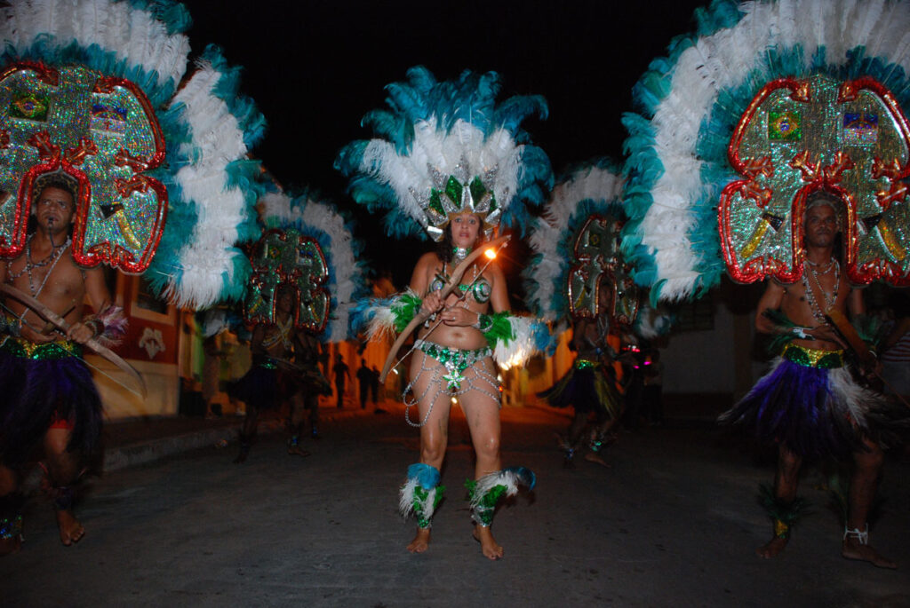Caboclinho Sete Flexas em Pesqueira, no Carnaval 2009