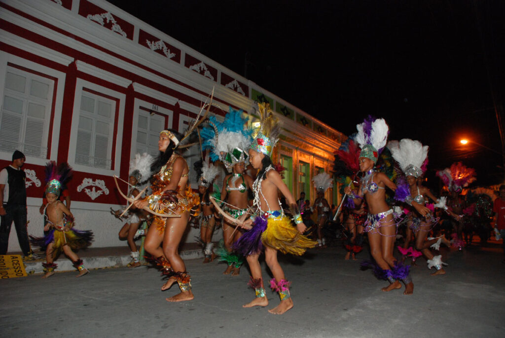Caboclinho Sete Flexas em Pesqueira, no Carnaval 2009