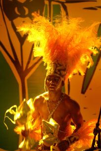 Caboclinho Truká em Nazaré da Mata, no Carnaval 2009