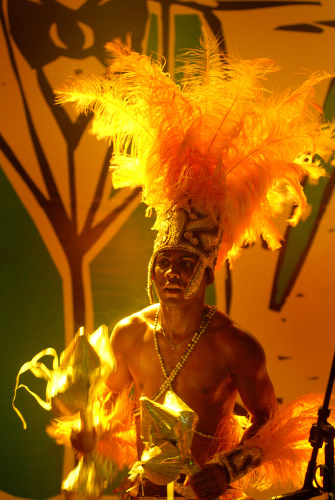 Caboclinho Truká em Nazaré da Mata, no Carnaval 2009