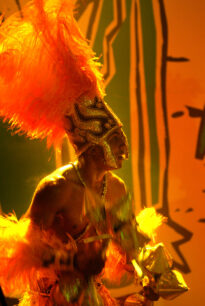 Caboclinho Truká em Nazaré da Mata, no Carnaval 2009