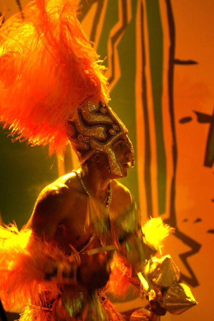 Caboclinho Truká em Nazaré da Mata, no Carnaval 2009