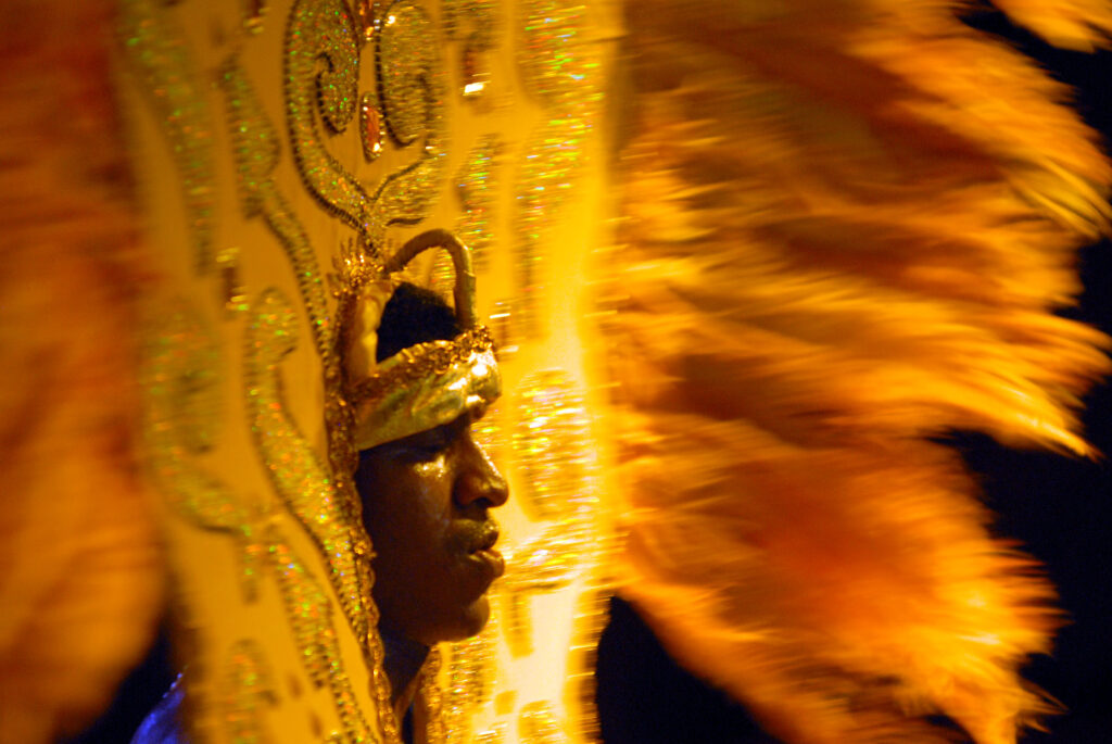 Caboclinho Truká em Nazaré da Mata, no Carnaval 2009