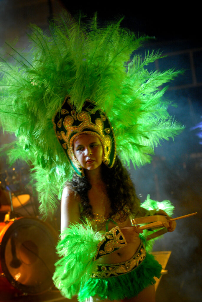 Caboclinho Truká em Nazaré da Mata, no Carnaval 2009