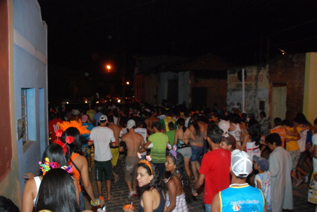 Desfile do bloco Zé Pereira Triunfo, no Carnaval 2009