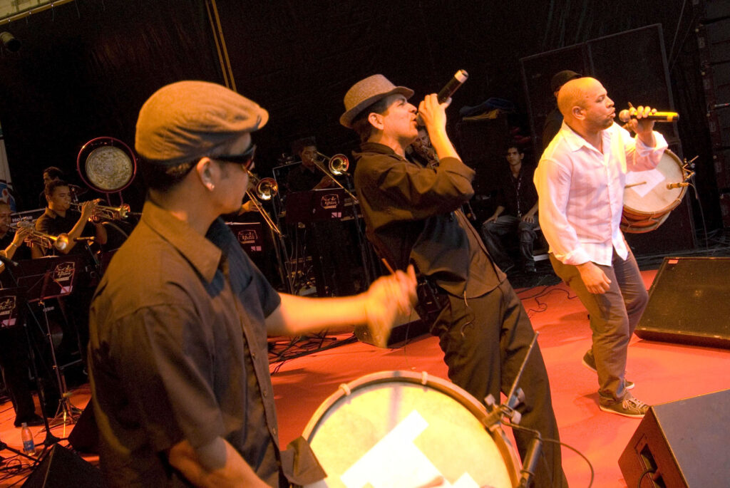 Show de Spock Frevo Orquestra em Bezerros, no Carnaval 2009