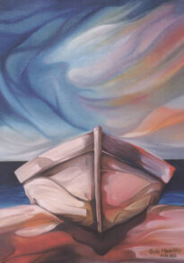 Barco - Óleo sobre tela 33x40cm (2002)