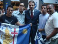 Governador homenageia judô da E. M.Florestan Fernandes