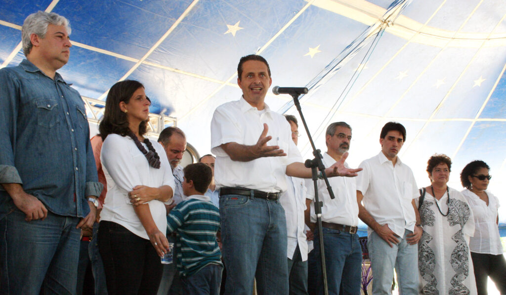 Eduardo Campos na abertura do Governo Presente no Ibura