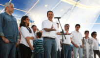 Eduardo Campos na abertura do Governo Presente no Ibura