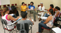Oficina "Literatura no Funcultura", com Samarone L