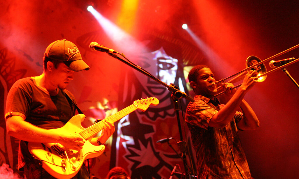 Ticuqueiros no Festival Pernambuco Nação Cultu