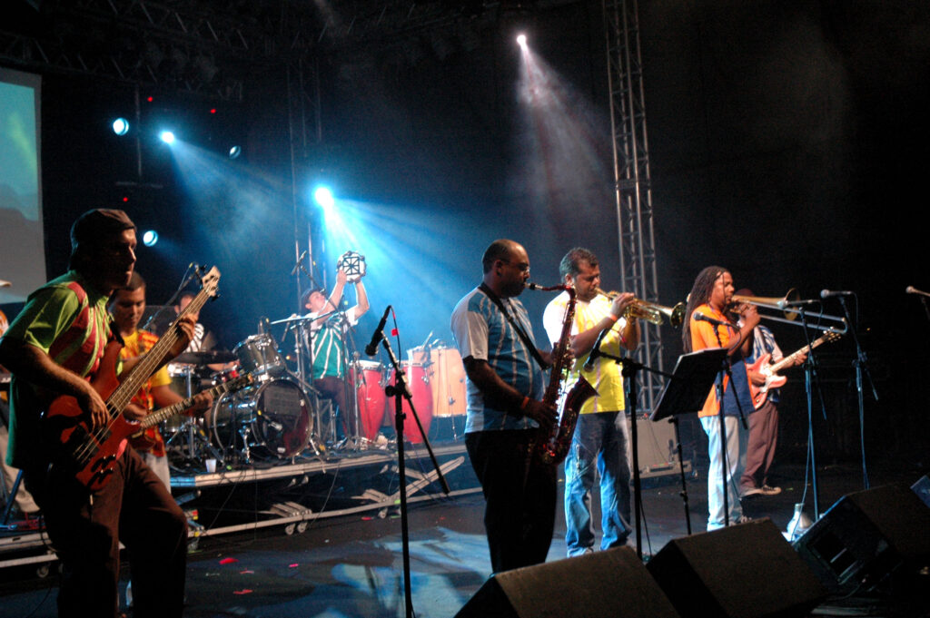 Show de Ska Maria Pastora no polo Rec-Beat, no Carnaval 2009