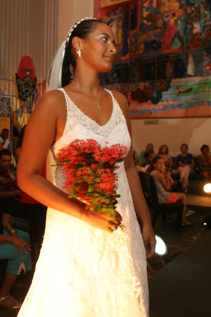 Desfile de noiva - I Semana de Moda da Casa da Cultura