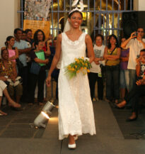 Desfile de noiva - I Semana de Moda da Casa da Cultura