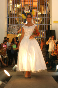 Desfile de noiva - I Semana de Moda da Casa da Cultura