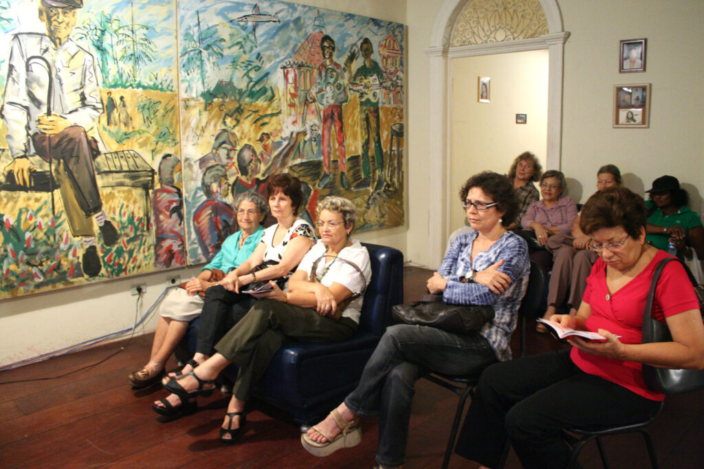 Abertura da Semana Luzilá Gonçalves no Espaço Pasárgada