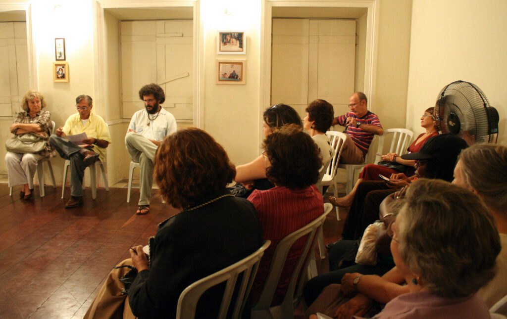Abertura da Semana Luzilá Gonçalves no Espaço Pasárgada
