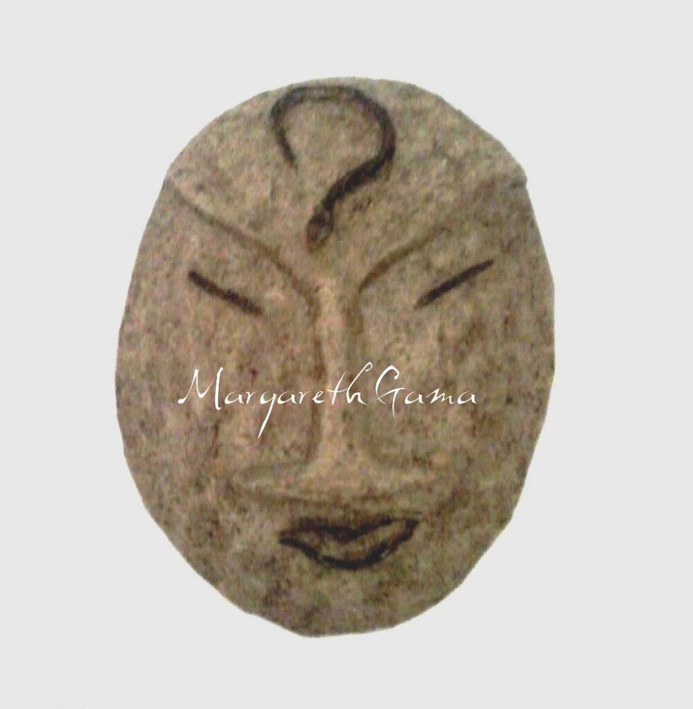 máscara decorativa papel maché Ref.031