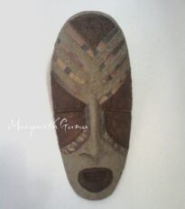 máscara decorativa papel maché Ref.086