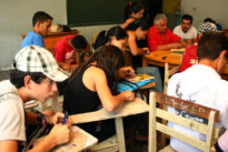 Oficina Xilogravura com J. Borges