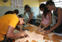 Oficina de Artesanato em Couro