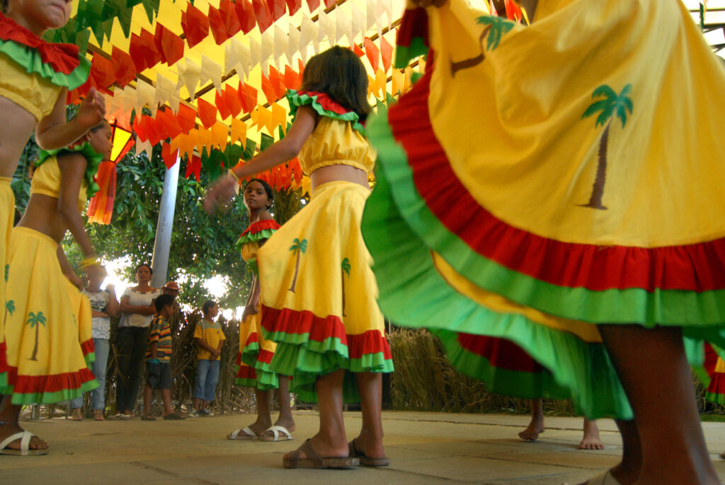 Coco de roda durante o São João 2008 de Arcoverde
