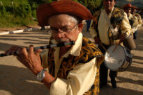 Banda de pífano no São João de Bezerros 2008