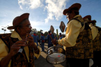 Banda de pífano no São João de Bezerros 2008