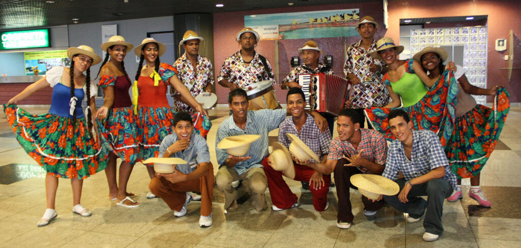 Receptivo Junino no Aeroporto