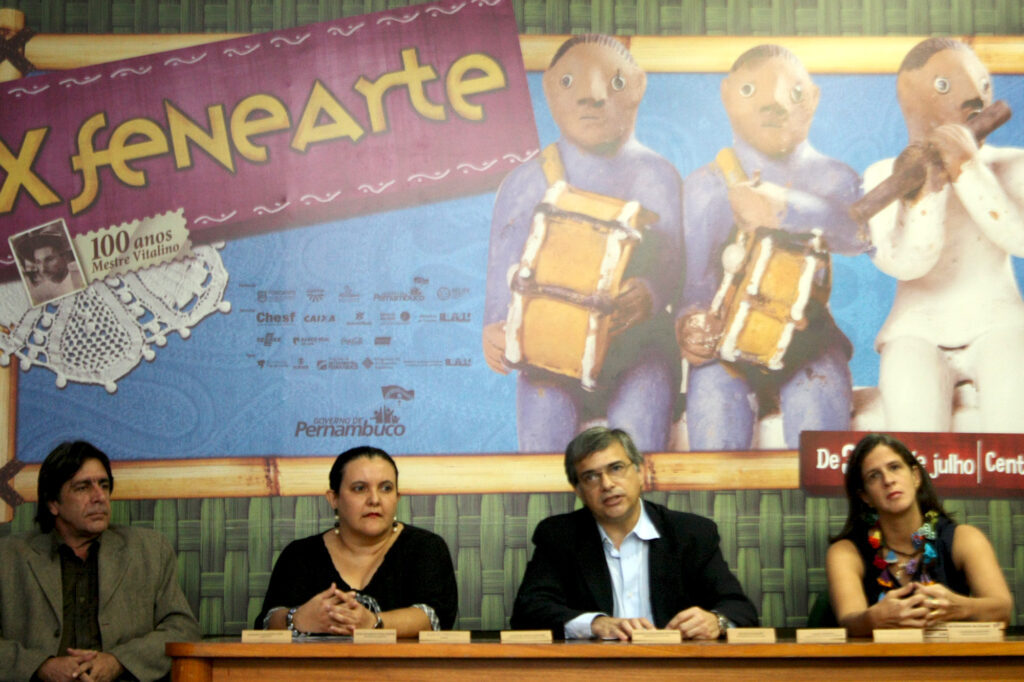 Coletiva de imprensa da X Fenearte