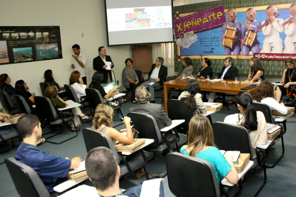Coletiva de imprensa da X Fenearte