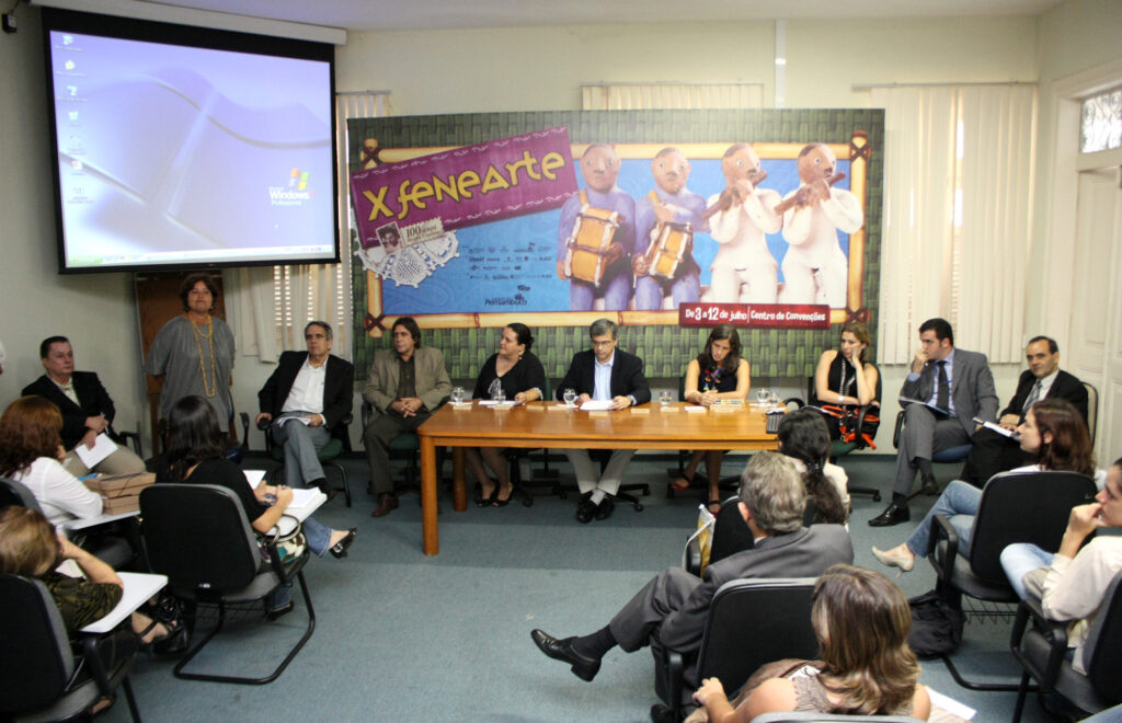 Coletiva de imprensa da X Fenearte