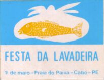 Primeiro adesivo da Festa da Lavadeira