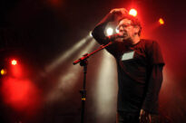 Leo Noronha, Lula Queiroga e Lenine no Guadalajara-FIG 2009