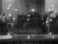 Gravando no Estúdio YB, em São Paulo