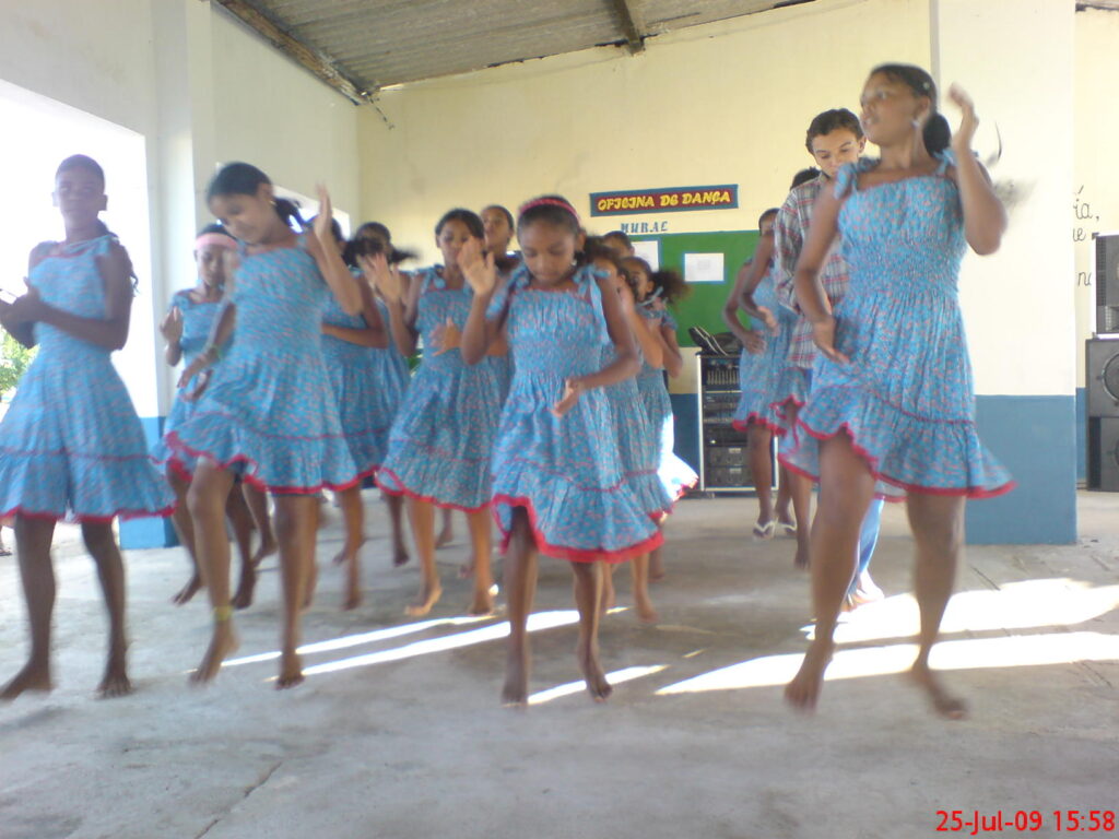 Apresentação do grupo de dança