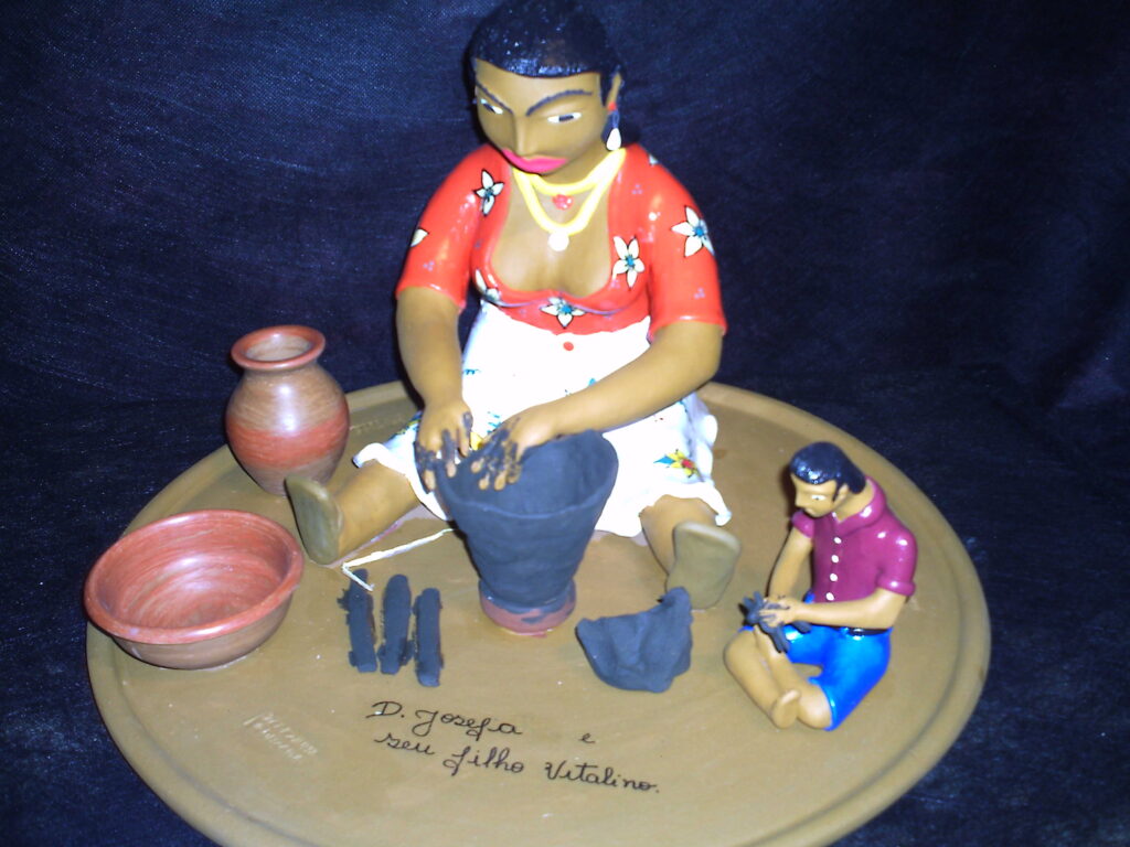 Terezinha Gonçalves Simões(D.Josefa e seu filh