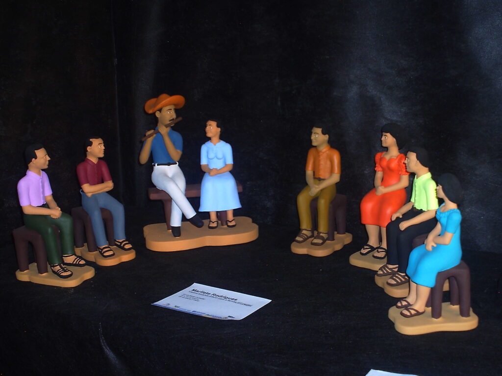 Marliete Rodrigues (Vitalino tocando para familía)