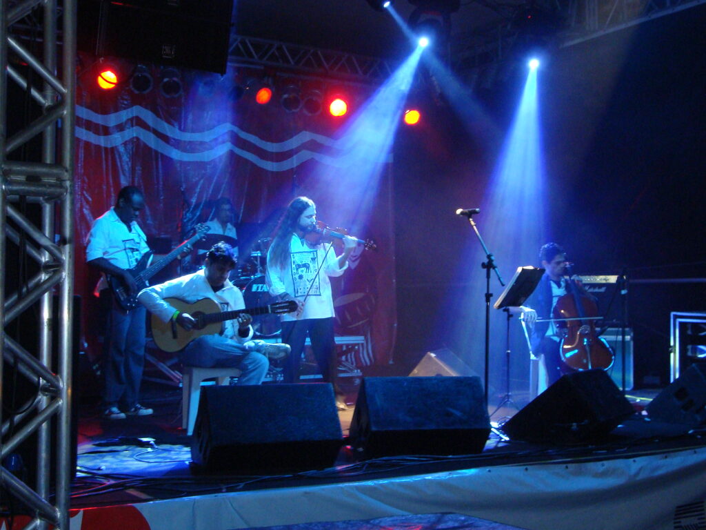 SONORIS FÁBRICA no palco instrumental do FIG 2009